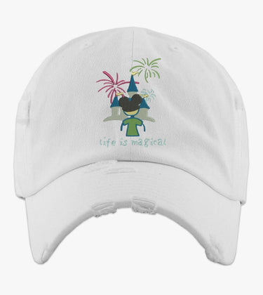 White Regular Fireworks Hat